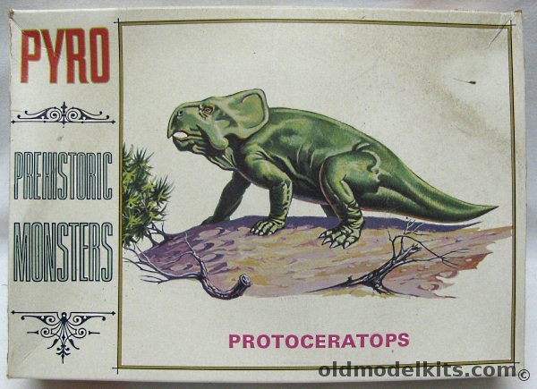 Pyro Protoceratops - Prehistoric Monsters (Dinosaur) Issue, D279-100 plastic model kit